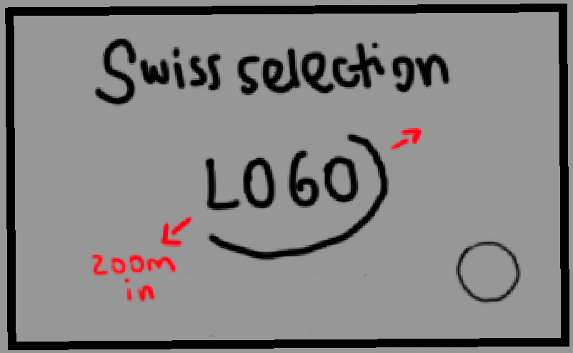 Swiss Selection storyboard frame